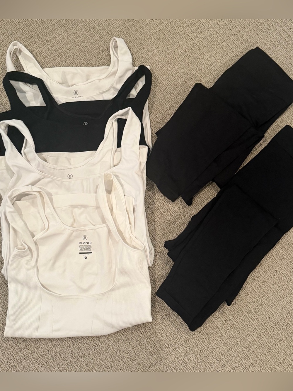 BLANQI 6 Item Tank + Leggings Bundle